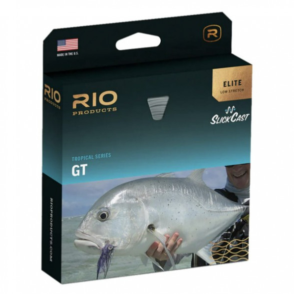 Леска RIO Elite GT Float WF10F, Blue/Orange/Sea Grass в Мытище