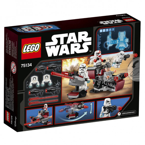 Конструктор LEGO Star Wars 75134 Боевой набор Галактической Империи в Мытище