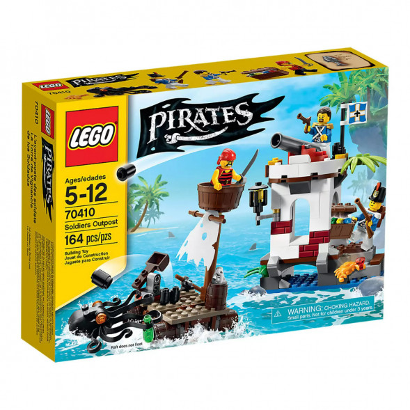 Конструктор LEGO Pirates 70410 Военный блокпост в Мытище