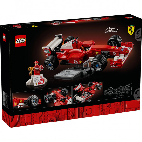 Конструктор LEGO Icons 11375 Ferrari F2004 и Михаэль Шумахер в Мытище