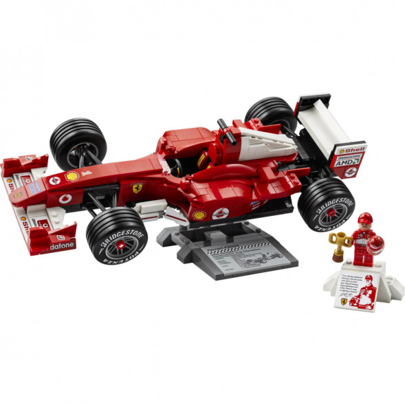 Конструктор LEGO Icons 11375 Ferrari F2004 и Михаэль Шумахер в Мытище