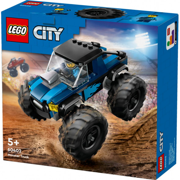 Конструктор LEGO City 60402 Синий Монстр-трак в Мытище