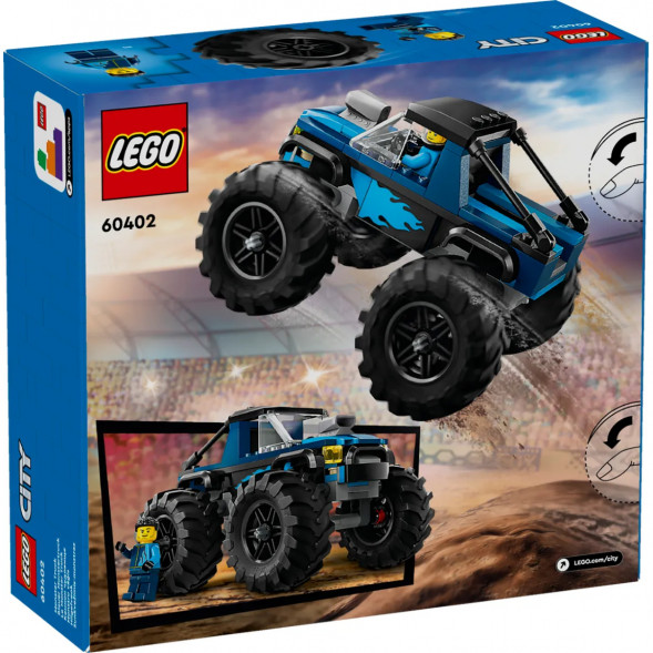 Конструктор LEGO City 60402 Синий Монстр-трак в Мытище