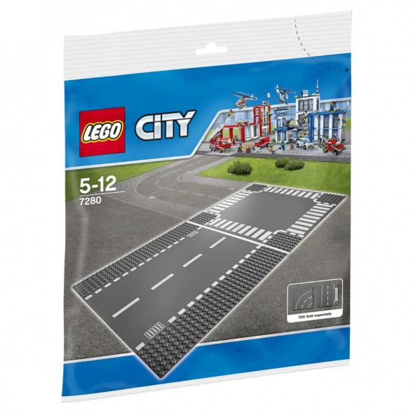 Конструктор LEGO City 7280 Прямая дорога и перекрёсток в Мытище