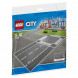 Конструктор LEGO City 7280 Прямая дорога и перекрёсток в Мытище
