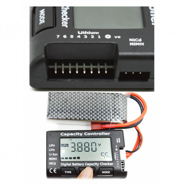 Тестер ёмкости аккумулятора CellMeter-7 с функцией балансировки ячеек в Мытище