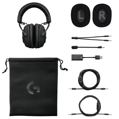 Компьютерная гарнитура Logitech G PRO X, черный в Мытище