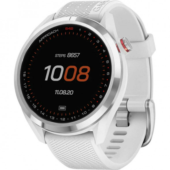 Умные часы для гольфа Garmin Approach S42, белый 010-02572-01 в Мытище