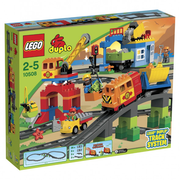 Конструктор LEGO DUPLO Town 10508 Большой поезд в Мытище