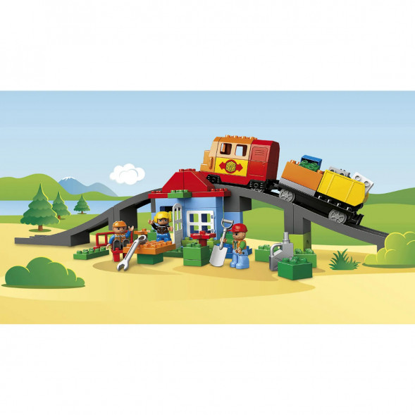Конструктор LEGO DUPLO Town 10508 Большой поезд в Мытище
