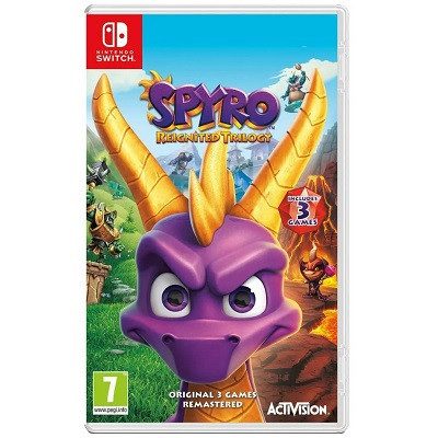 Игра Spyro Reignited Trilogy для Nintendo Switch, картридж в Мытище