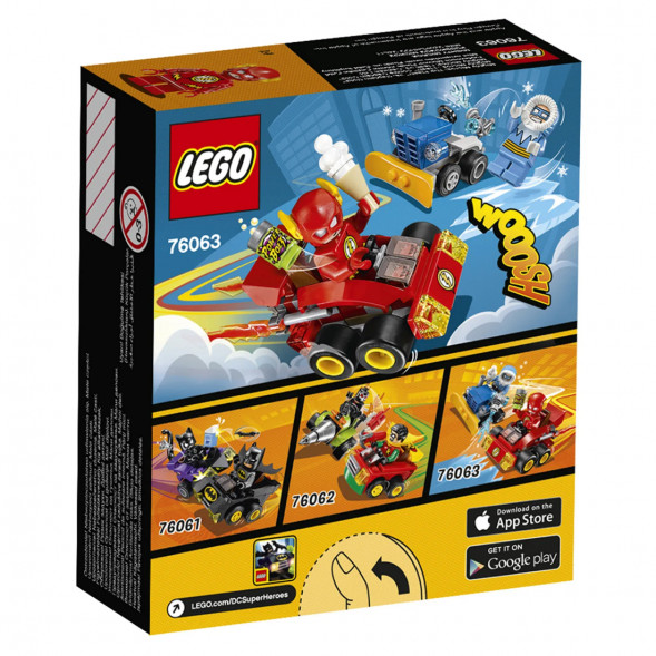 Конструктор LEGO Super Heroes 76063 Флэш против Капитана Холода в Мытище