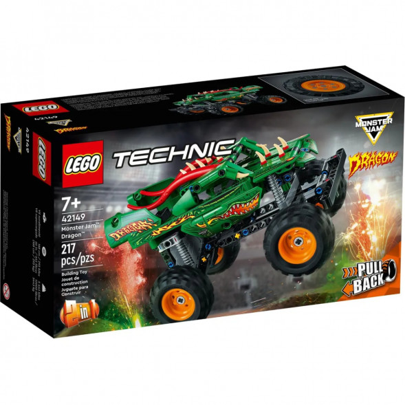 Конструктор LEGO Technic 42149 Монстер Джем «Дракон» в Мытище
