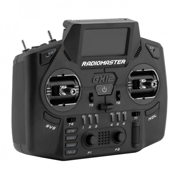 Пульт RadioMaster GX12 ELRS 915Мгц/2.4Ггц  (Без АКБ) в Мытище