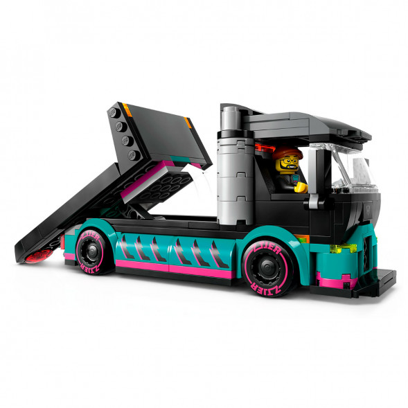Конструктор LEGO City 60406 Гоночный автомобиль и автовоз в Мытище