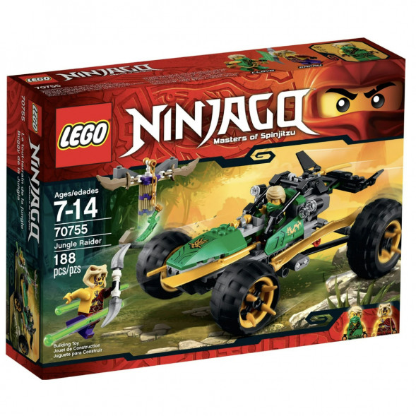 Конструктор LEGO Ninjago 70755 Тропический багги зелёного ниндзя в Мытище