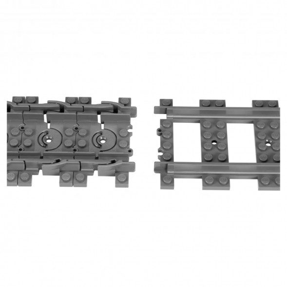 Конструктор LEGO City Trains 7499 Гибкие пути в Мытище