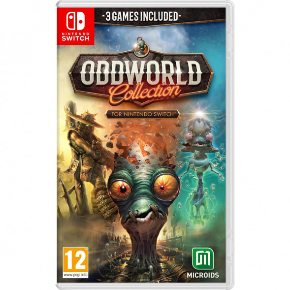 Игра Oddworld Collection [Nintendo Switch, русские субтитры] в Мытище
