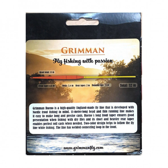 Рыболовная леска Grimman Bueno WF 6 Floating WF6F в Мытище