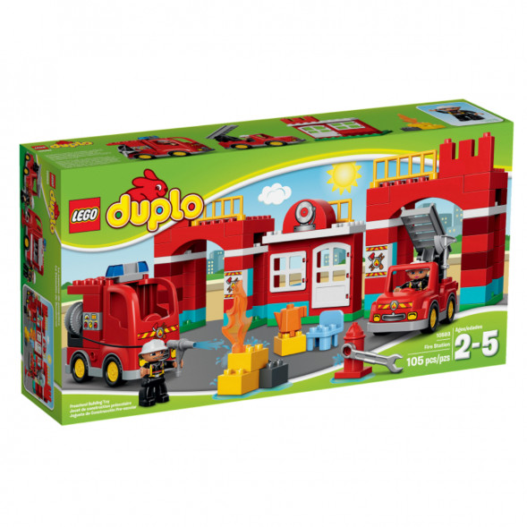 Конструктор LEGO DUPLO 10593 Пожарная часть в Мытище