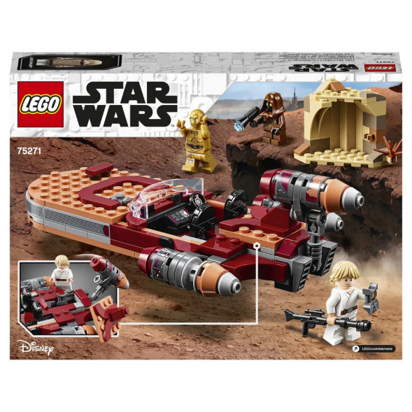 Конструктор LEGO Star Wars 75271 Спидер Люка Сайуокера в Мытище