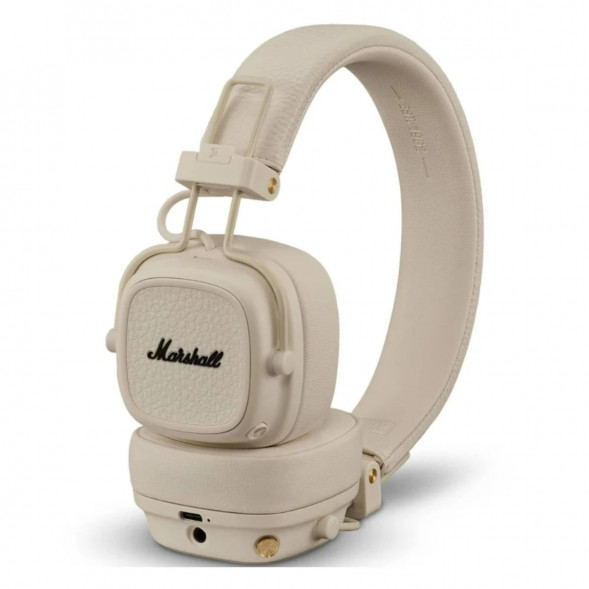 Беспроводные наушники Marshall Major V, кремовый в Мытище