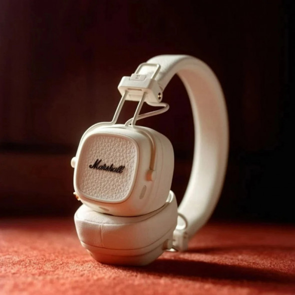 Беспроводные наушники Marshall Major V, кремовый в Мытище