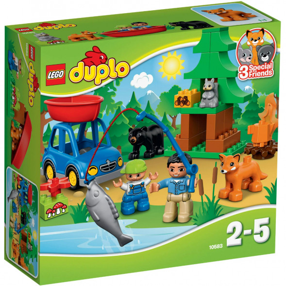 Конструктор LEGO DUPLO 10583 Рыбалка в лесу в Мытище