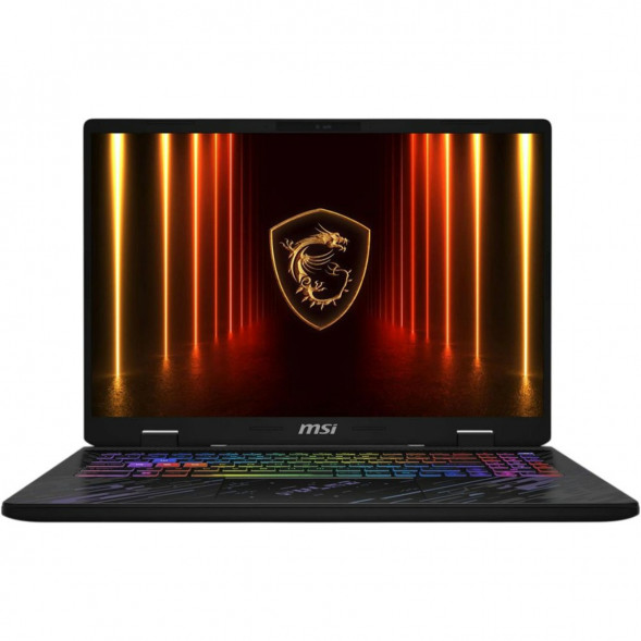 Ноутбук игровой MSI Pulse A16 AI+ C3HWGKG-030XRU (16&amp;quot;, IPS, AMD Ryzen AI 7 350 2ГГц, 8 ядер, 32ГБ DDR5, 1ТБ SSD, NVIDIA GeForce RTX 5070, TGP 115Вт, FreeDOS) черный в Мытище