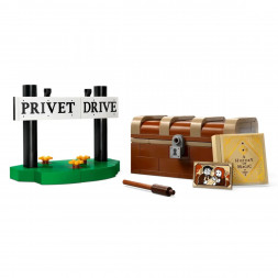 Конструктор LEGO Harry Potter 76425 Букля в гостях на ул.Тисовая д.4