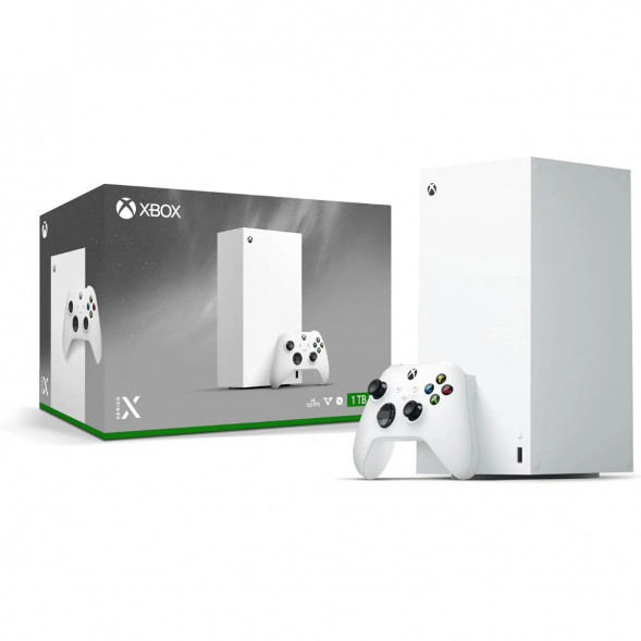 Игровая приставка Microsoft Xbox Series X Digital Edition, 1 ТБ, белый в Мытище