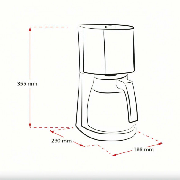 Кофеварка капельная Melitta Enjoy Top Therm, черная в Мытище
