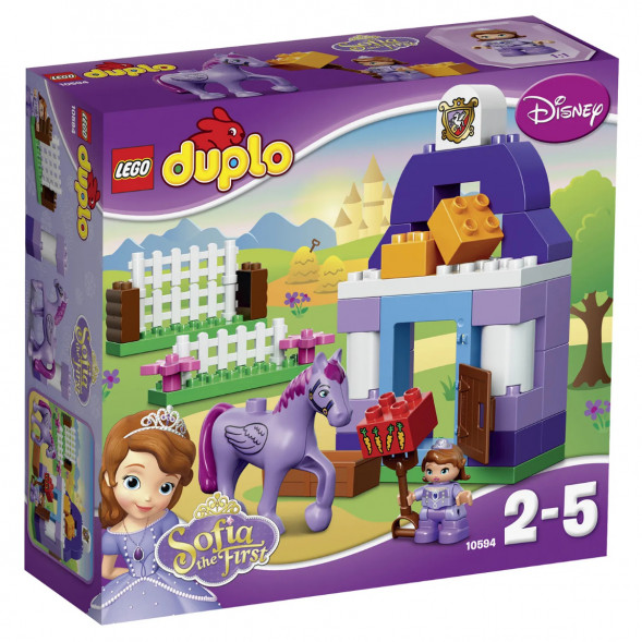 Конструктор LEGO DUPLO 10594 София Прекрасная: королевская конюшня в Мытище