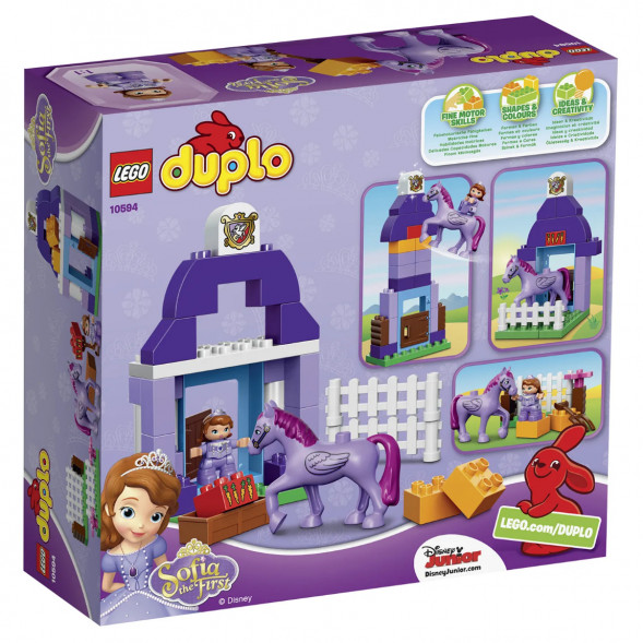 Конструктор LEGO DUPLO 10594 София Прекрасная: королевская конюшня в Мытище