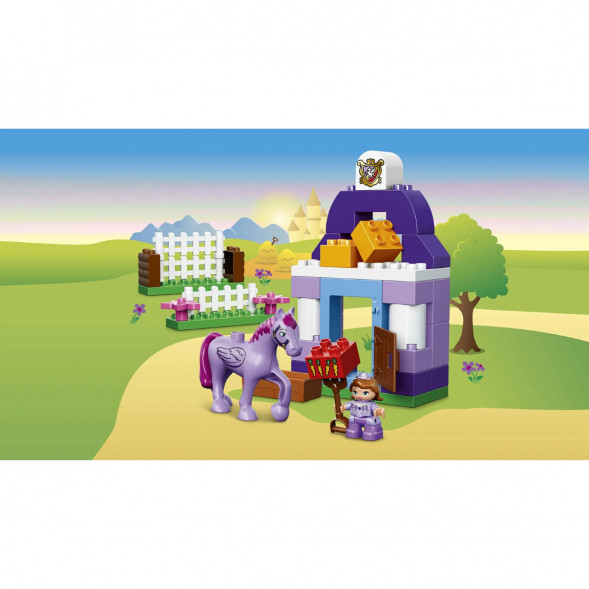 Конструктор LEGO DUPLO 10594 София Прекрасная: королевская конюшня в Мытище