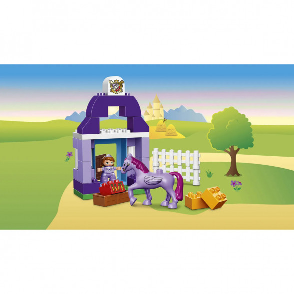 Конструктор LEGO DUPLO 10594 София Прекрасная: королевская конюшня в Мытище