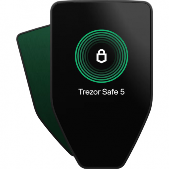 Аппаратный криптокошелек Trezor Safe 5, Green Beryl в Мытище