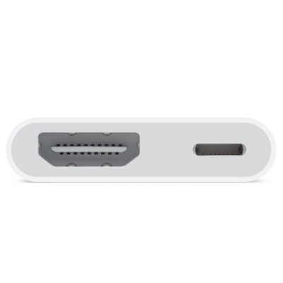 Адаптер Apple Lightning - HDMI/Lightning (MD826ZM/A) 0.1 м, белый в Мытище