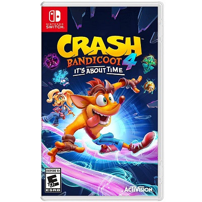 Игра Crash Bandicoot 4: Это Вопрос Времени для Nintendo Switch, картридж в Мытище