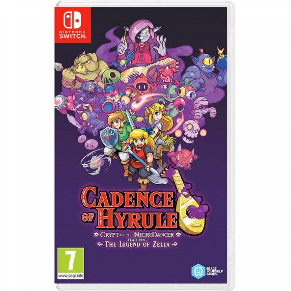 Игра Cadence of Hyrule: Crypt of the NecroDancer Featuring The Legend of Zelda [Nintendo Switch, английская версия] в Мытище