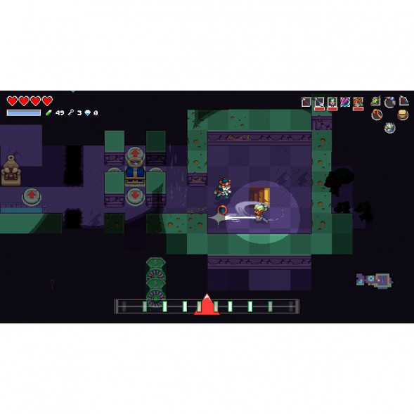 Игра Cadence of Hyrule: Crypt of the NecroDancer Featuring The Legend of Zelda [Nintendo Switch, английская версия] в Мытище