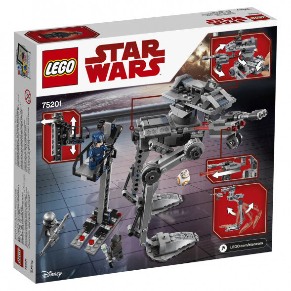 Конструктор LEGO Star Wars 75201 Вездеход AT-ST Первого Ордена в Мытище