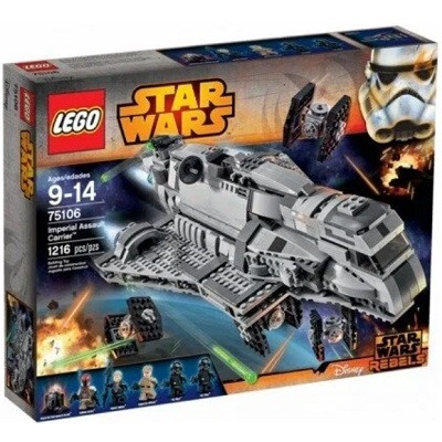 Конструктор LEGO Star Wars 75106 Имперский десантный корабль в Мытище