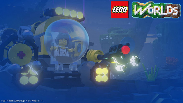 Игра LEGO Worlds [PS4, английская версия] в Мытище