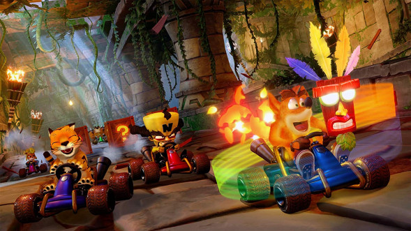 Игра Crash Team Racing Nitro-Fueled для Nintendo Switch, картридж в Мытище