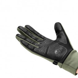 Перчатки сенсорные спортивные Naturehike Outdoor Full Touch GL10 (серый, L)