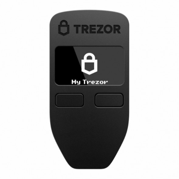 Аппаратный криптокошелек Trezor One, Black в Мытище