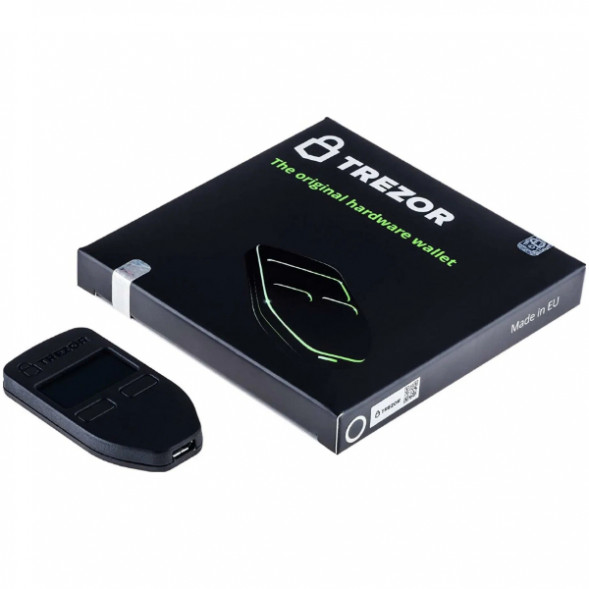Аппаратный криптокошелек Trezor One, Black в Мытище