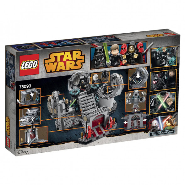 Конструктор LEGO Star Wars 75093 Звезда Смерт - Последняя схватка в Мытище