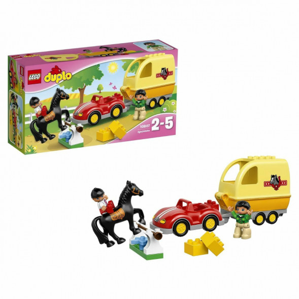 Конструктор LEGO DUPLO Town 10807 Трейлер для лошадок в Мытище